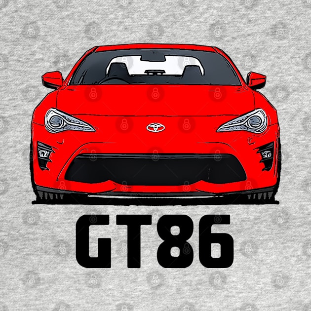 Toyota GT86/Subaru BRZ - Red by Woreth